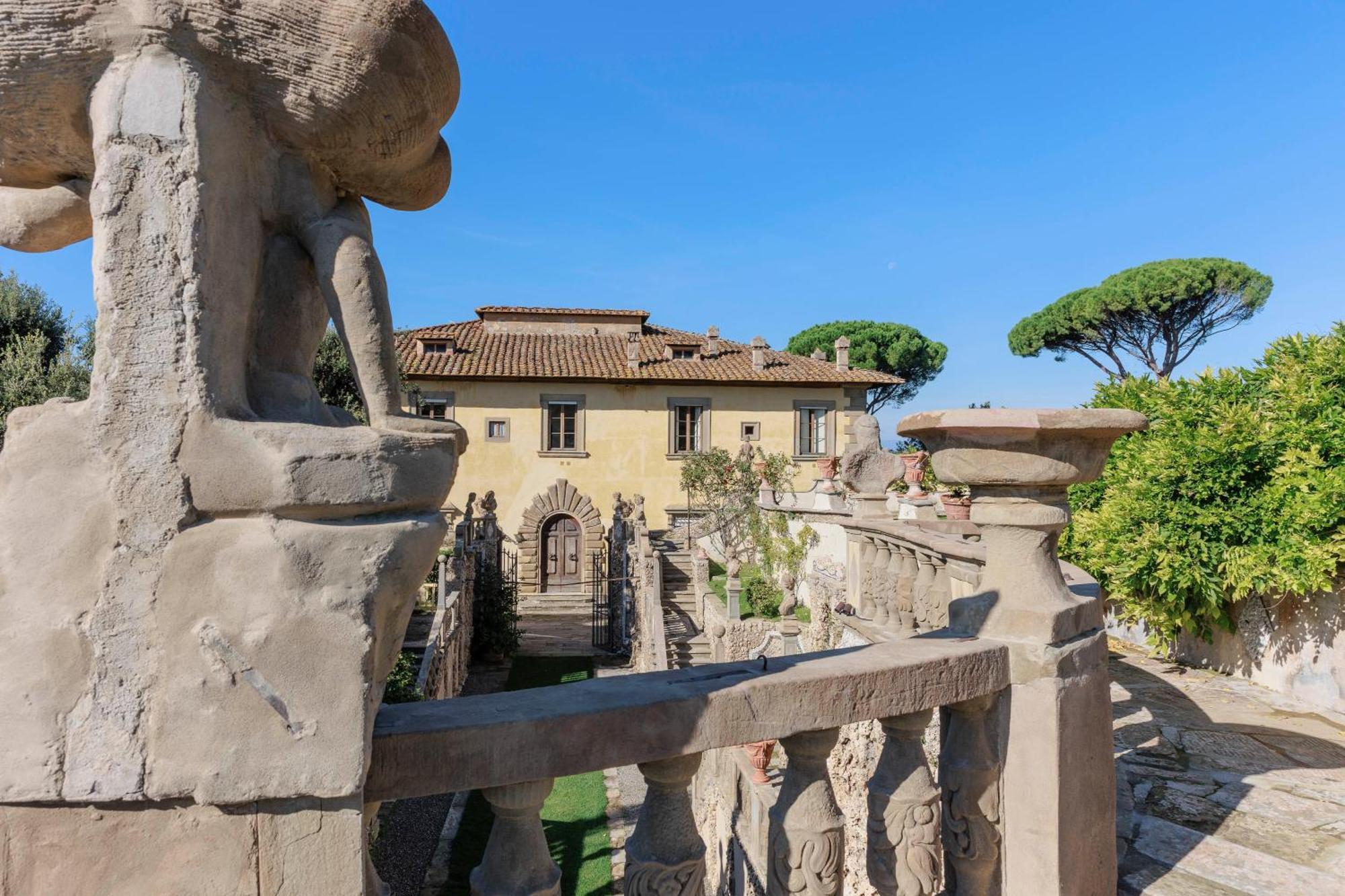 Villa Gamberaia Settignano Екстер'єр фото